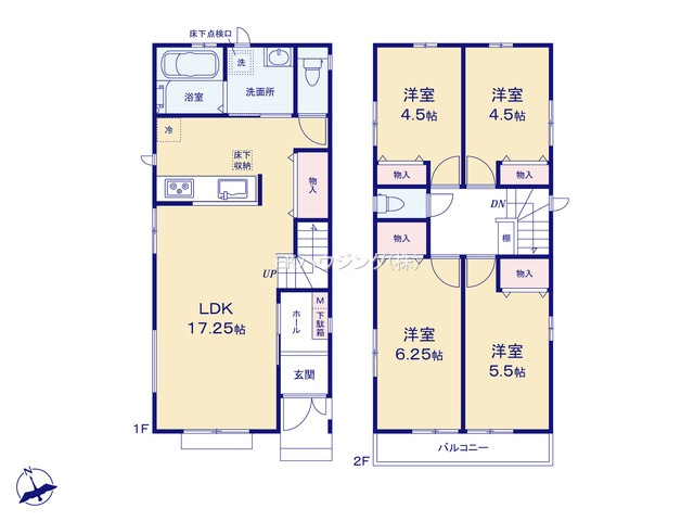 金町駅　徒歩0分　構造：木造土地面積:108.06平米　建物面積:89.84平米　