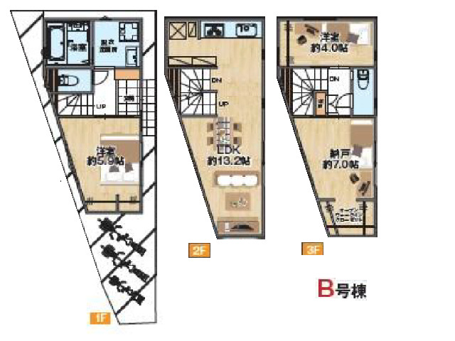 千住大橋駅　徒歩11分　構造：木造土地面積:40.91平米　建物面積:70.92平米　