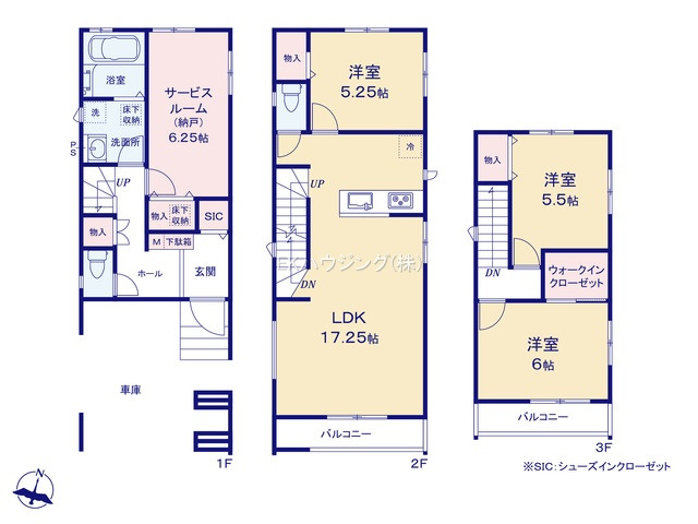 北綾瀬駅　徒歩15分　構造：木造土地面積:71.37平米　建物面積:116.33平米　