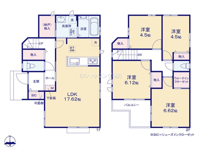 舎人駅　徒歩11分　構造：木造土地面積:102.46平米　建物面積:98.33平米　