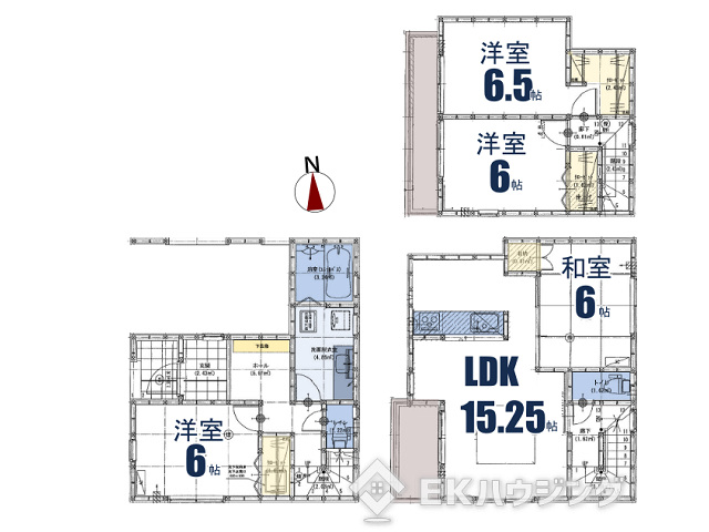 谷在家駅　徒歩6分　構造：木造土地面積:100.84平米　建物面積:112.98平米　