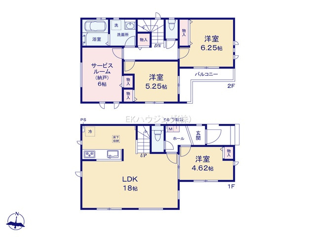 谷在家駅　徒歩9分　構造：木造土地面積:83.35平米　建物面積:91.91平米　
