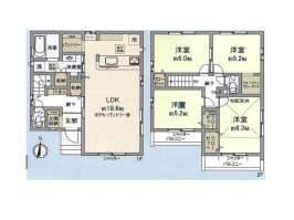 西伊興4丁目新築戸建て全1棟